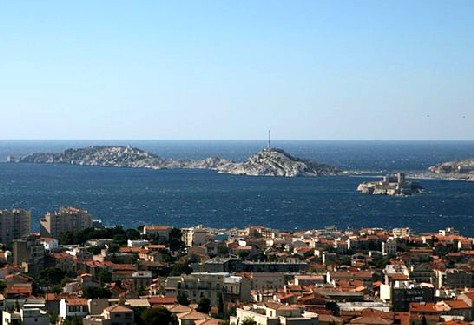 Port of Pomegues seen from Marseille